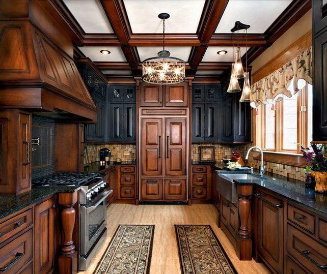 two tone kitchen cabinets doors