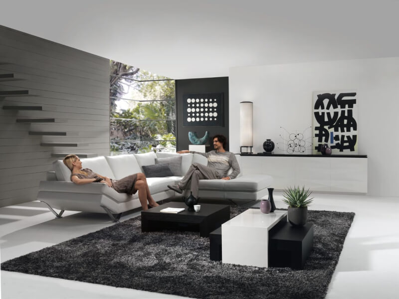 gray living room sets