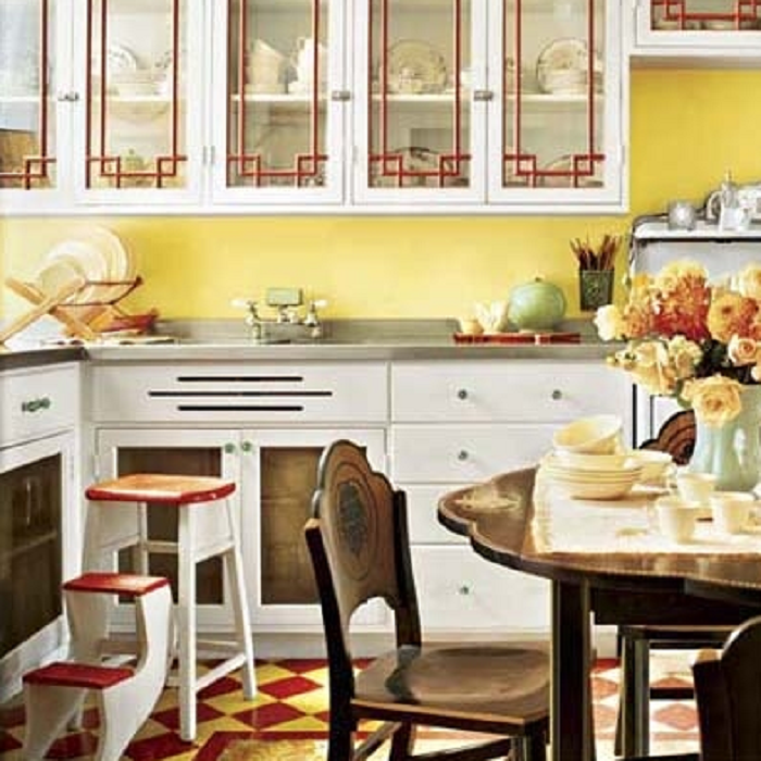 Yellow Kitchen Color Walls
