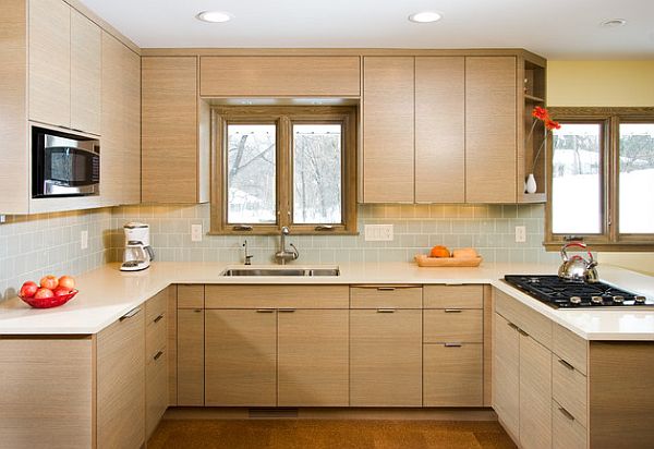 U-Shaped Kitchen Cabinets