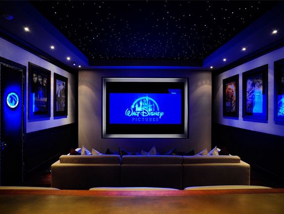 Home Theater Ceiling Basement