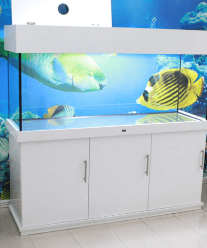 Aquarium Furniture Stand White