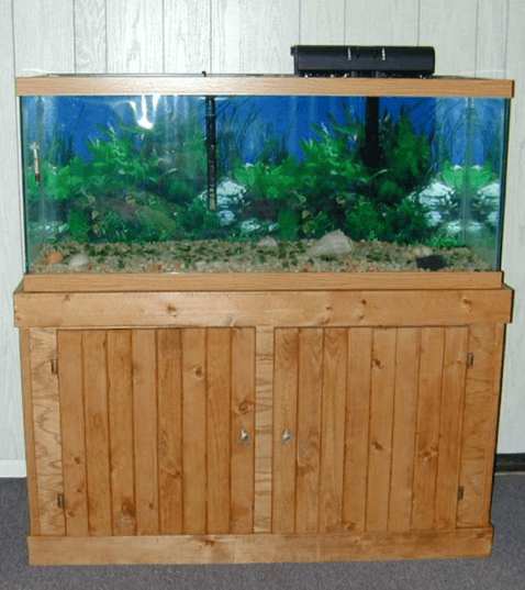 Wood Fish Tank Stand