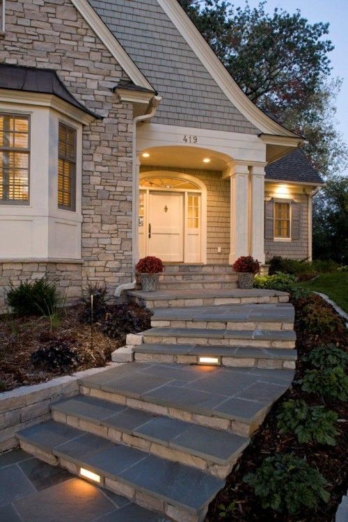 Outside Staircase Lighting Ideas