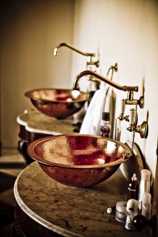 Steampunk Bathroom Faucet Copper