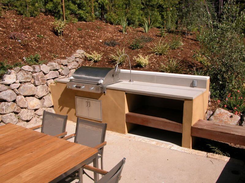 simple outdoor kitchen ideas