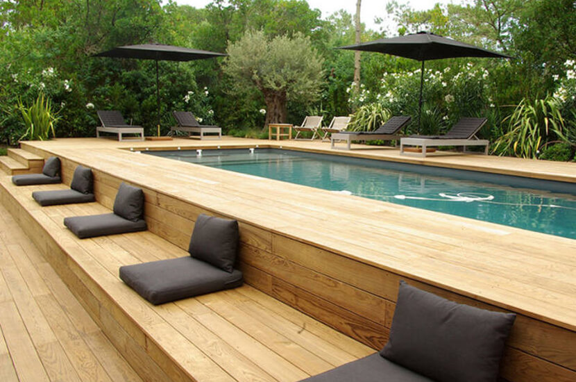 Above Ground Pool with Decks