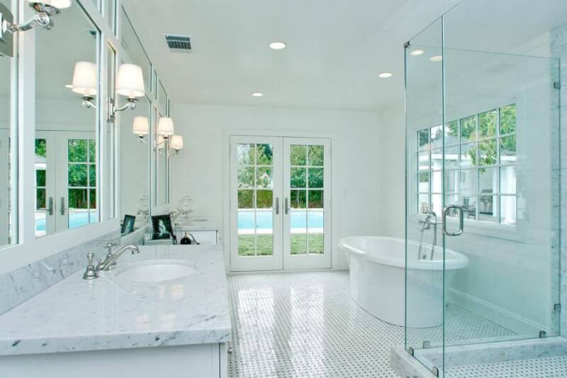 White Luxury Bathroom