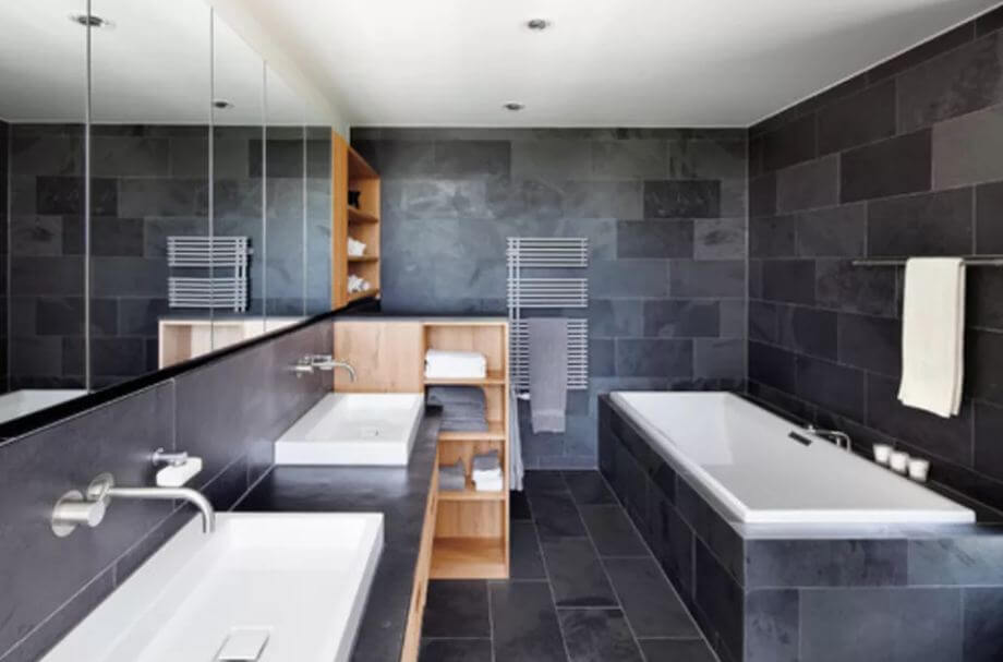 contemporary bathroom tiles