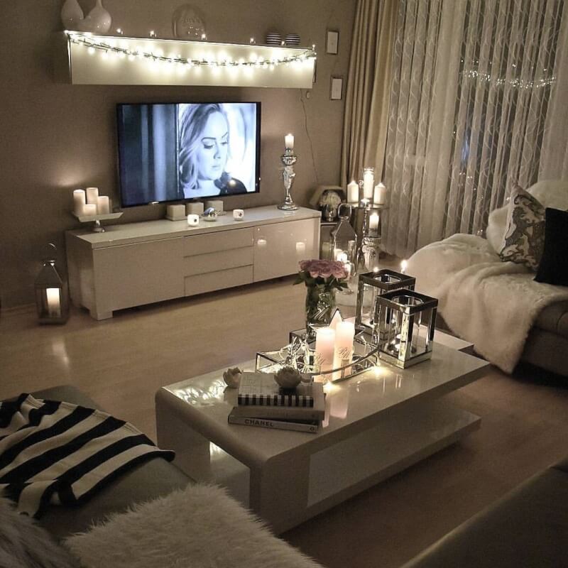 Romatic Cozy Living Room