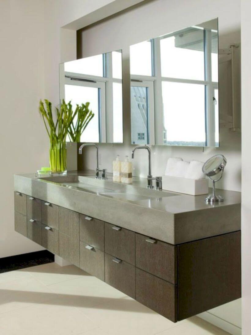 double sink bathroom vanity countertops