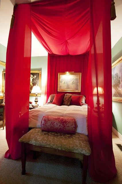 sheer curtains for canopy bed