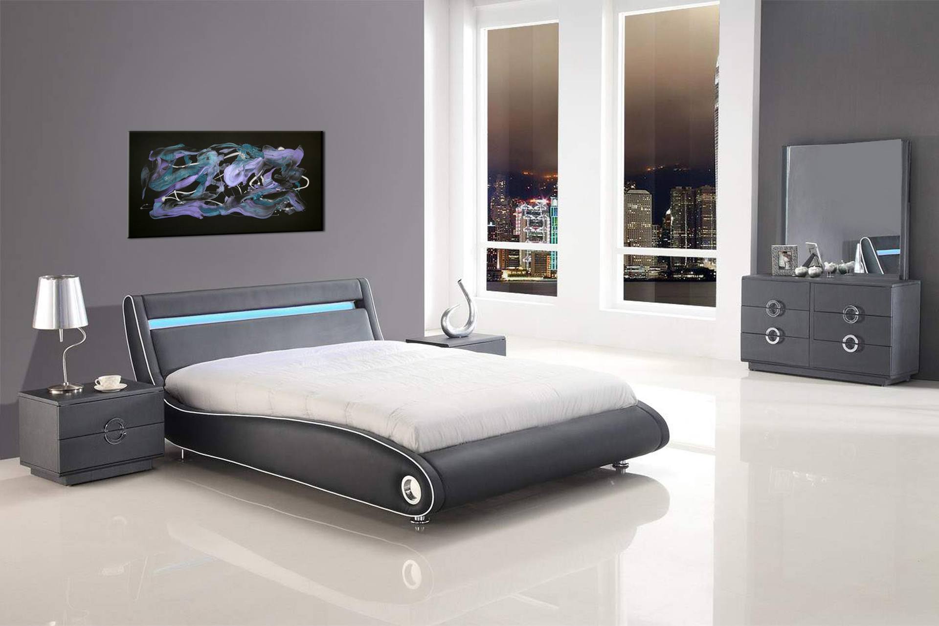 modern bedroom sets king