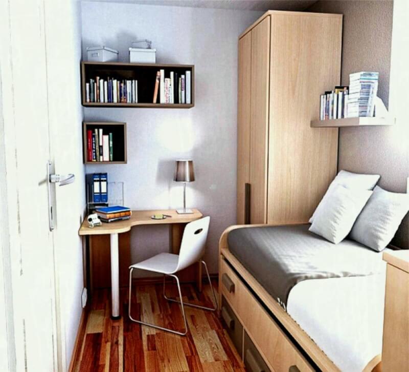 Compact Office and Bedroom